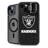 NFL Las Vegas Raiders Distressed iPhone 15 Kickstand Case